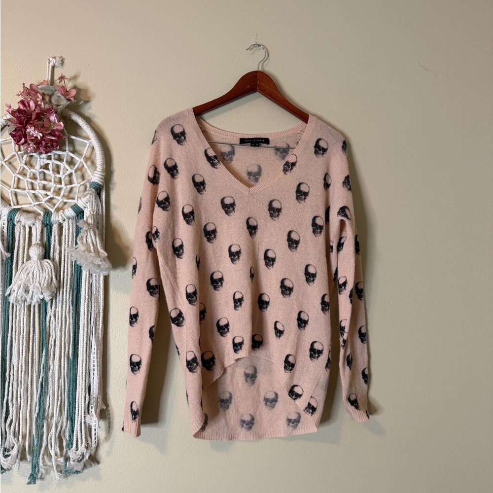 Skull Cashmere Riley Knit Cashmere Sweater Size XS